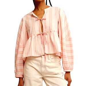 Free People Brunch Babe Top